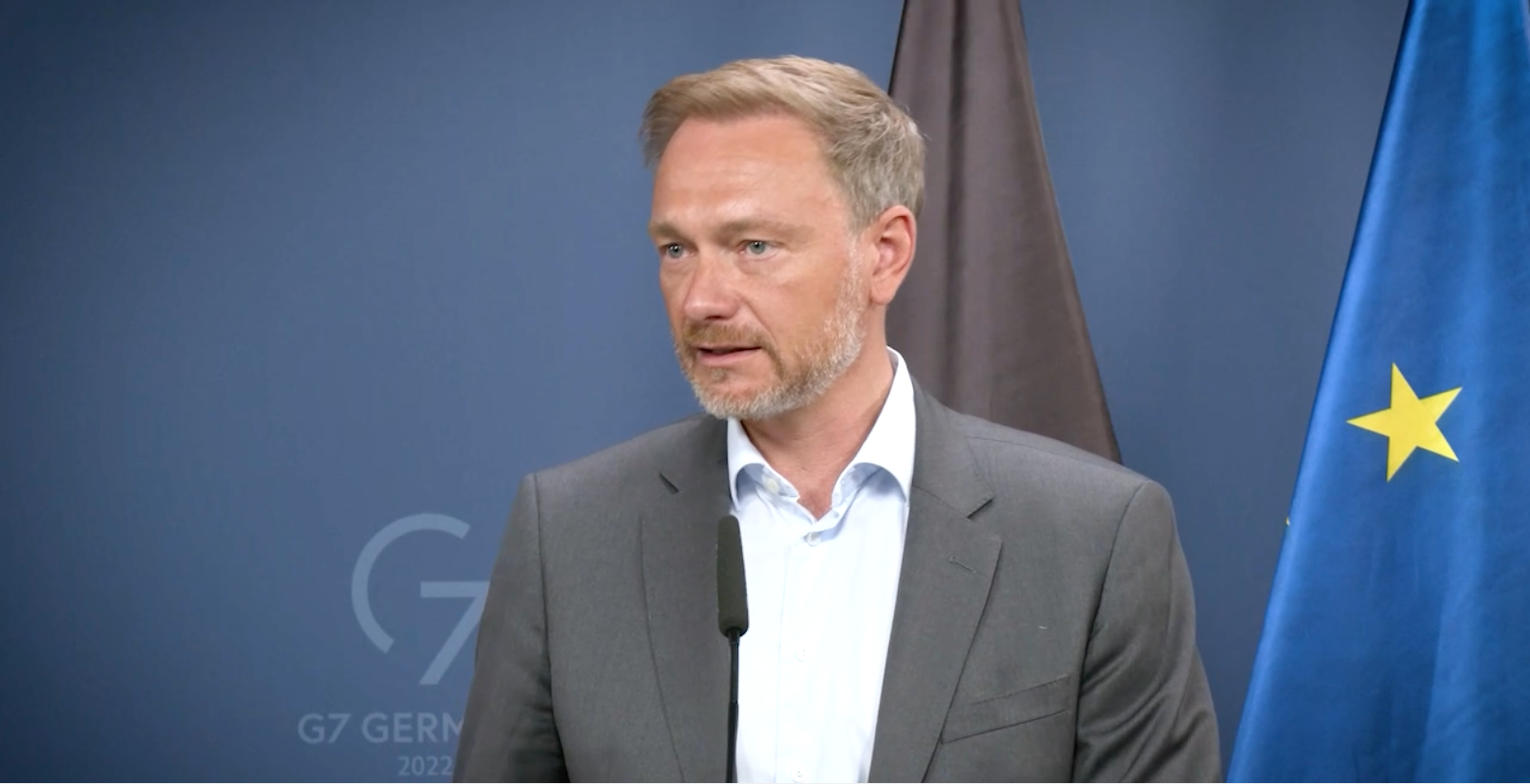 Portrait de Christian Lindner, ministre allemand des finances