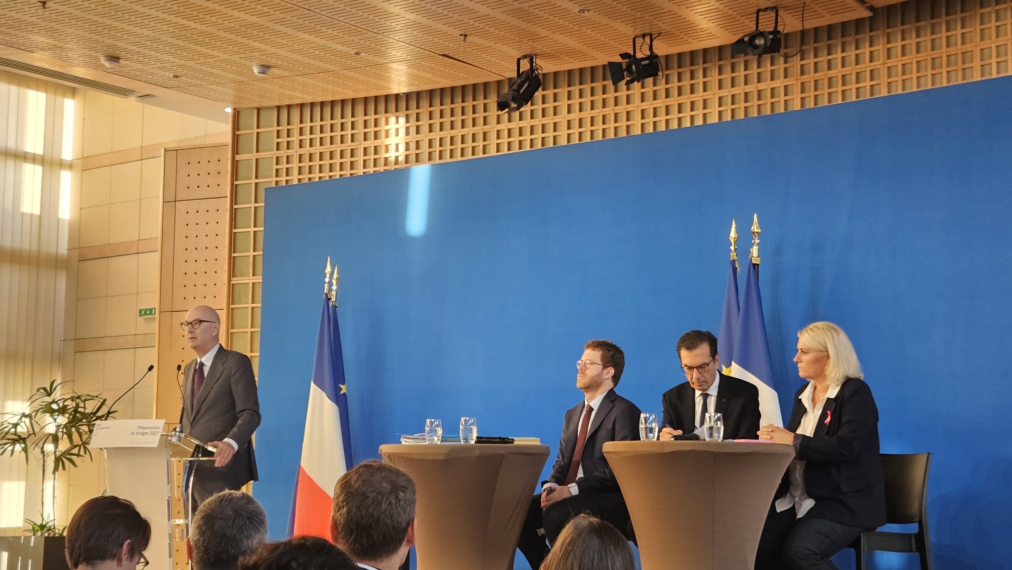 Roland Lescure présente le PLF 2027